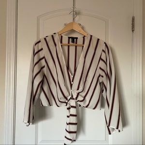 Forever 21 Crop Long Sleeve